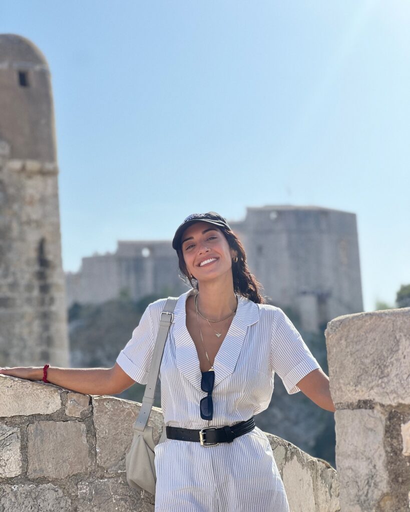 Photo by Evgenia Samara on July 23 2024. May be an image of 1 person castle the Western Wall and text