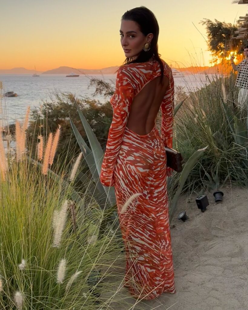 Photo by Nikoleta Mavridi ⚡️ on July 29 2024. May be an image of 1 person sarong dress and jumpsuit