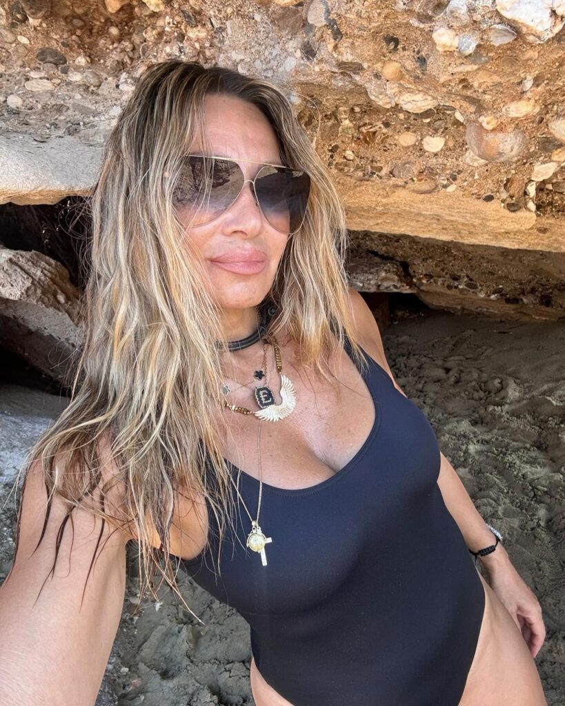 Photo by Eleni Petroulaki 🇬🇷 on August 05 2024. May be an image of 1 person and halter top